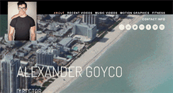 Desktop Screenshot of alexandergoyco.com