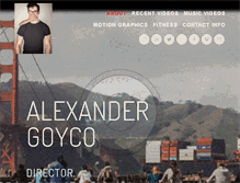 Tablet Screenshot of alexandergoyco.com